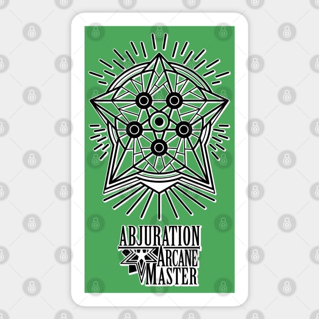 Abjuration arcane master Sticker by FallingStar